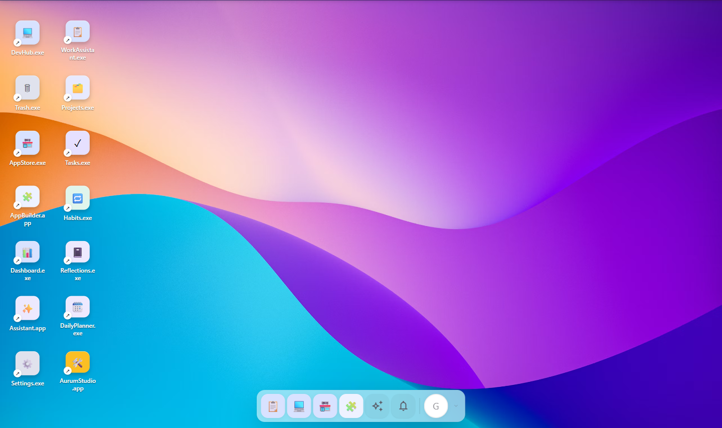 Manaurum browser desktop